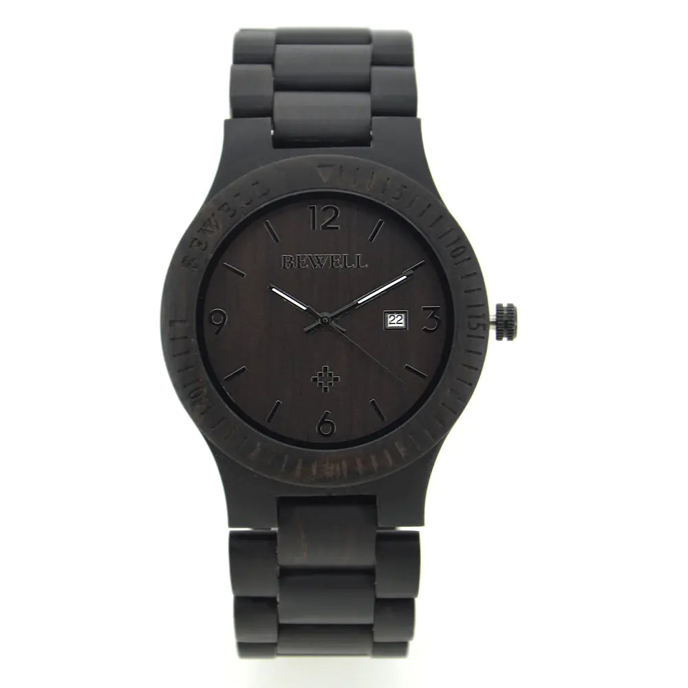 Style Loft Collection Sandalwood Wooden Timepiece