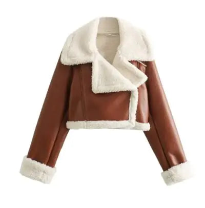 Style Loft Collection Bomb First Vegan Leather Jacket