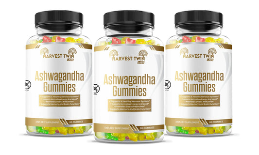 Style Loft Collection Ashwagandha B Gummies for Nervous System, Energy, Mood, Stress, Memory, and Brain