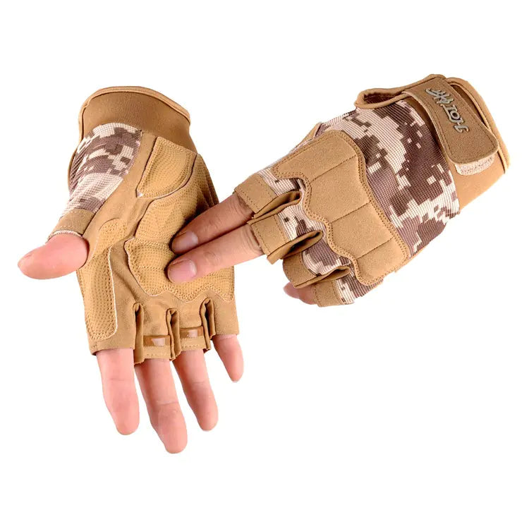 Style Loft Collection 10 Pack of OutdoorStyle GritGrip Half-Finger Gloves