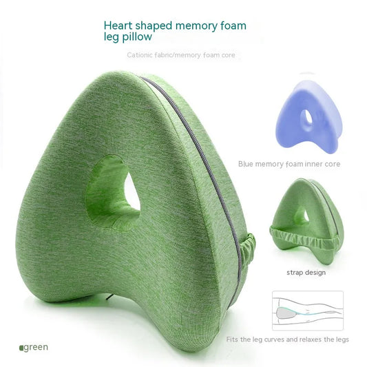 Style Loft Collection Heart-Shaped Memory Foam Leg Pillow