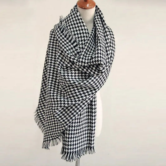 Style Loft Collection Long Woolen Fringe Scarf