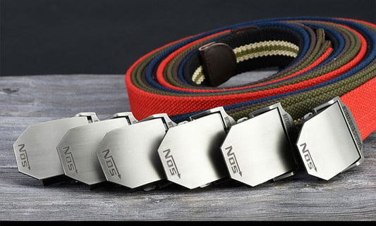 Style Loft Collection Happy Trails Rugged Canvas Belt