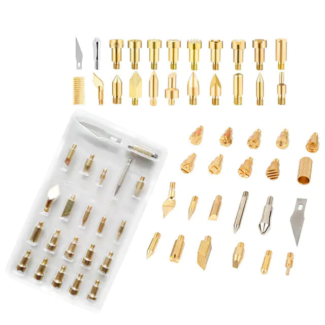 Style Loft Collection ToolStyle 22-Piece Woodburning and Carving Tool Set