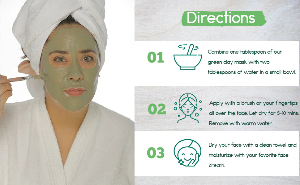 Style Loft Collection Pure Green Clay Facial Mask