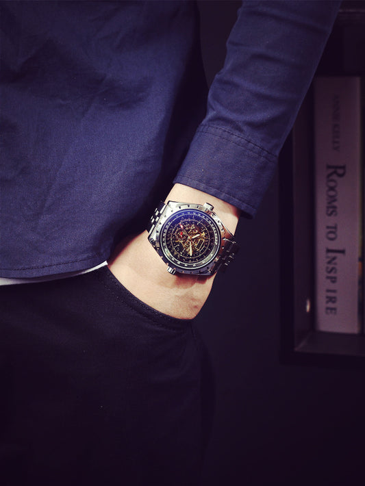 Style Loft Collection Eleganza Cronista Precision Steel Watch