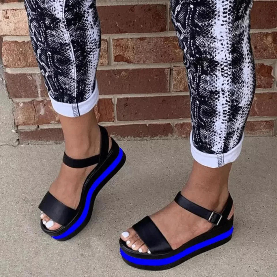 Style Loft Collection Neon Sole Sandals