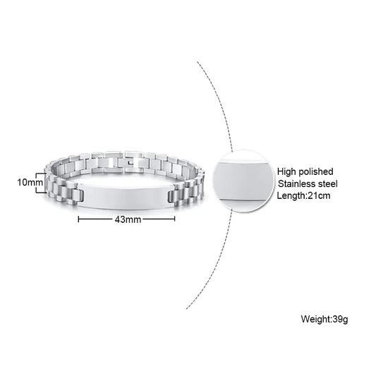 Style Loft Collection Classic Stainless Steel Bracelet