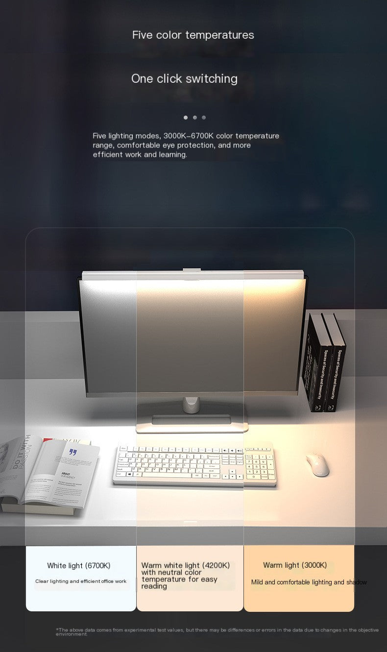 Style Loft Collection DigitalLoft Vibrant Eye-Safe Monitor Lamp