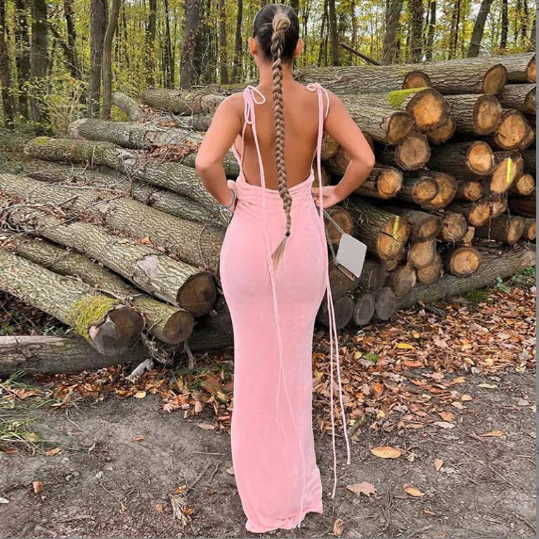 Style Loft Collection Met Gala Backless Dress