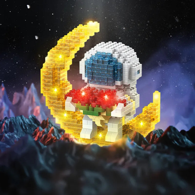 Style Loft Collection Astronaut Building Blocks