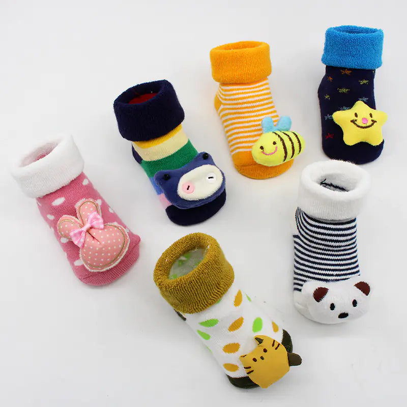 Style Loft Collection OwlStep Non-Slip Socks