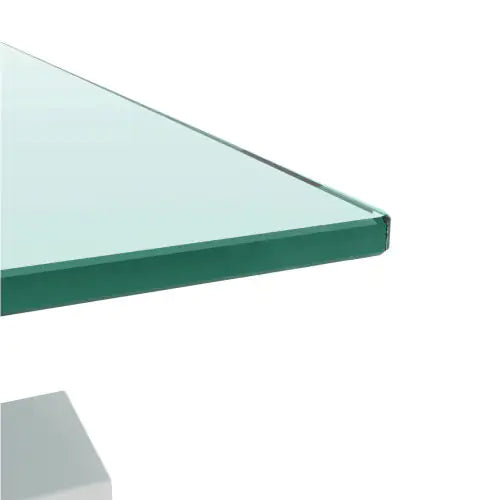 Style Loft Collection Elegant Glass Coffee Table