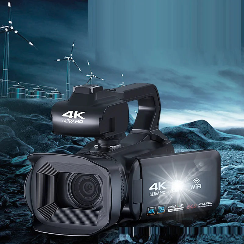 Style Loft Collection CyberStyle Handheld 4K Ultra HD Professional Camera