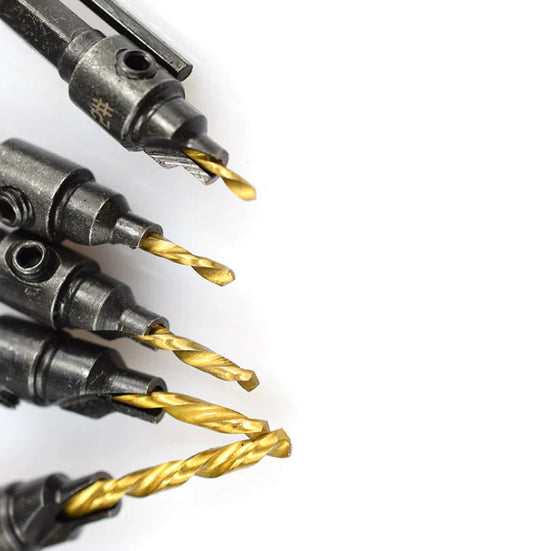 Style Loft Collection ToolStyle Titanium Coated 5 Piece Hexagonal Drill Set