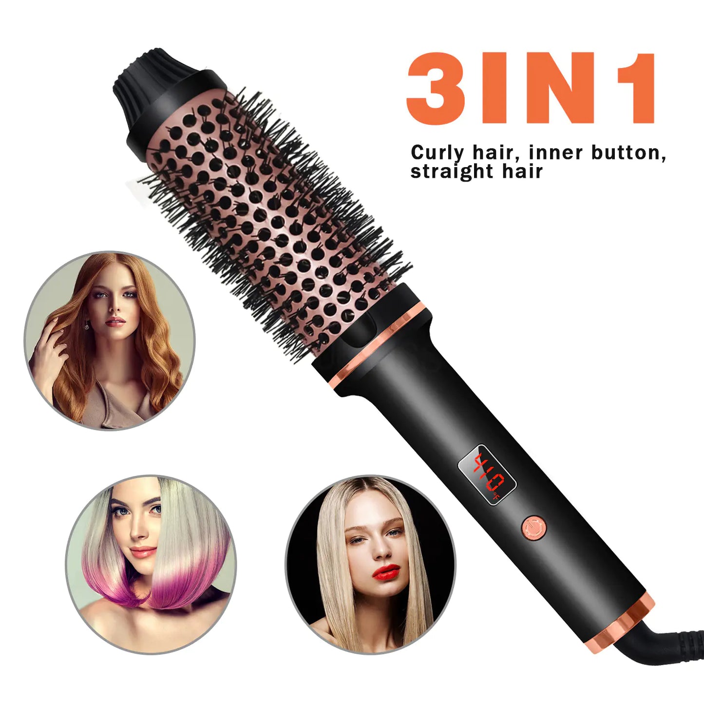 Style Loft Collection Hair Curler, Straightener, and Brush