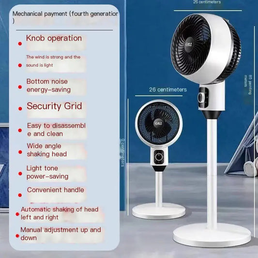 Style Loft Collection Air Circulating Pedestal Fan