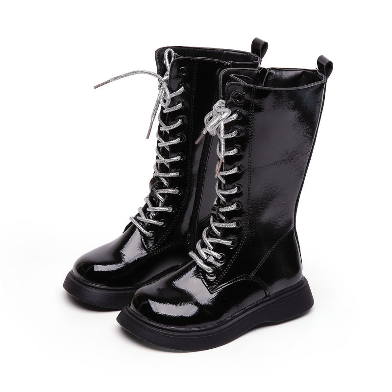 Style Loft Collection DesignerLoft High-Top Long Leather Boots