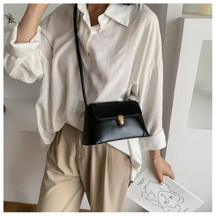 Style Loft Collection Genuine Leather Bank Errand Shoulder Bag