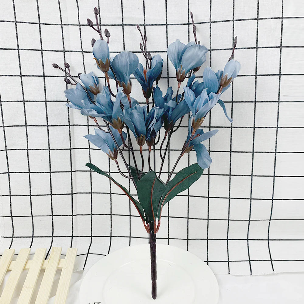Style Loft Collection Silk Magnolia Flower Bouquet