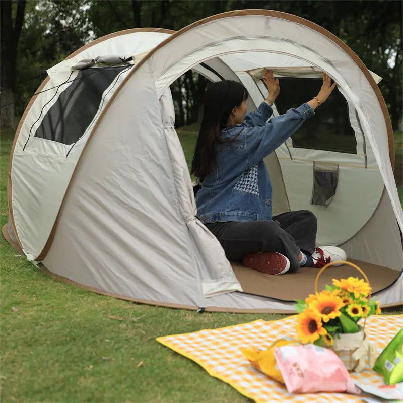 Style Loft Collection OutdoorStyle 4-Person Effortless Automatic Popup Tent