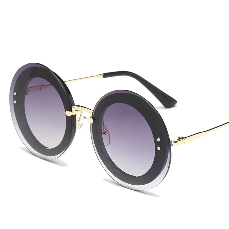 Style Loft Collection Eberstein Round Frame Sunglasses