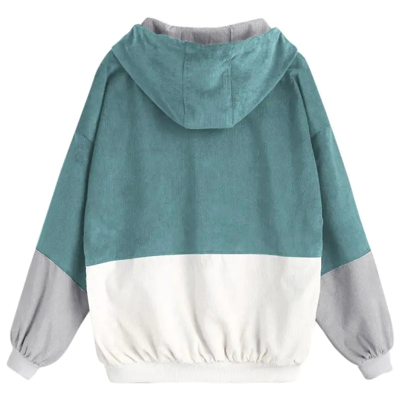 Style Loft Collection Unisex Oversized Corduroy Hoodie