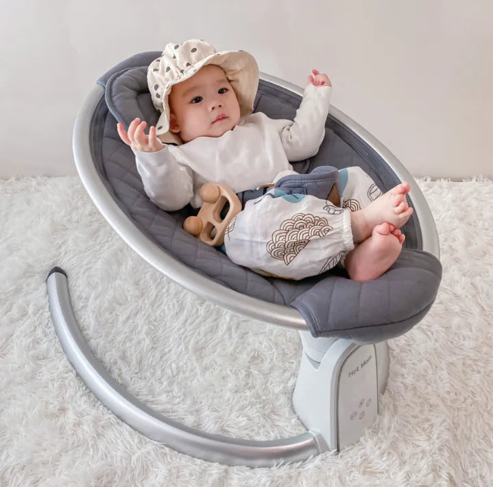 Style Loft Collection Rock Me Gently Electric Newborn and Infant Cradle