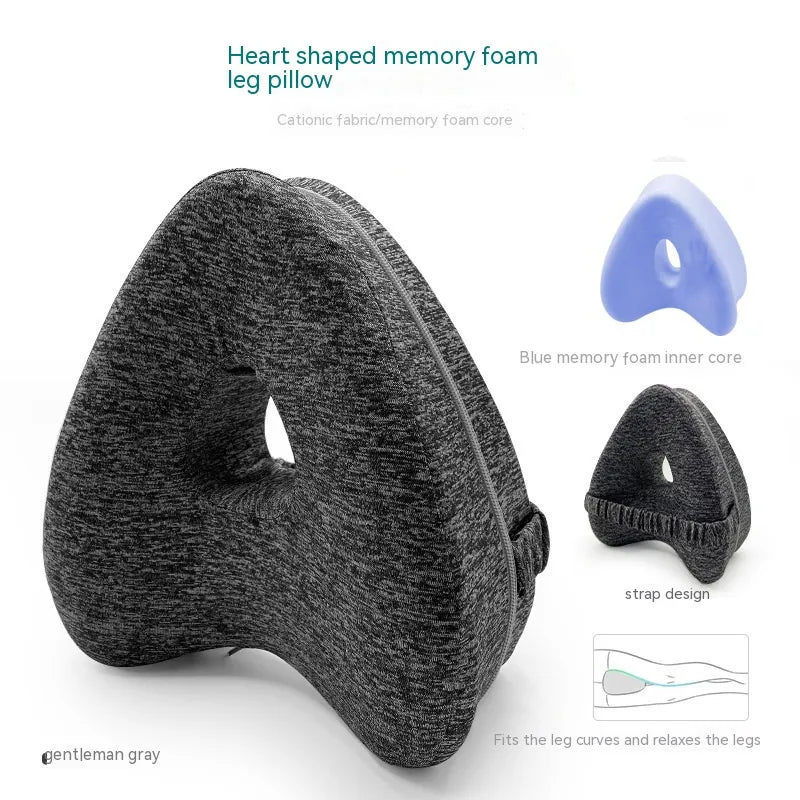 Style Loft Collection Heart-Shaped Memory Foam Leg Pillow