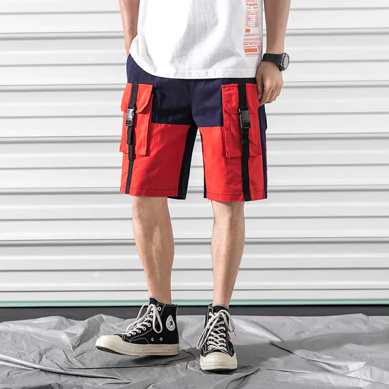 Style Loft Collection Levels To This Loose Fit Multi-Pocket Cargo Shorts