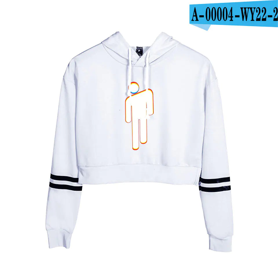 Style Loft Collection I'm Good In the Streets Hoodie Crop Top