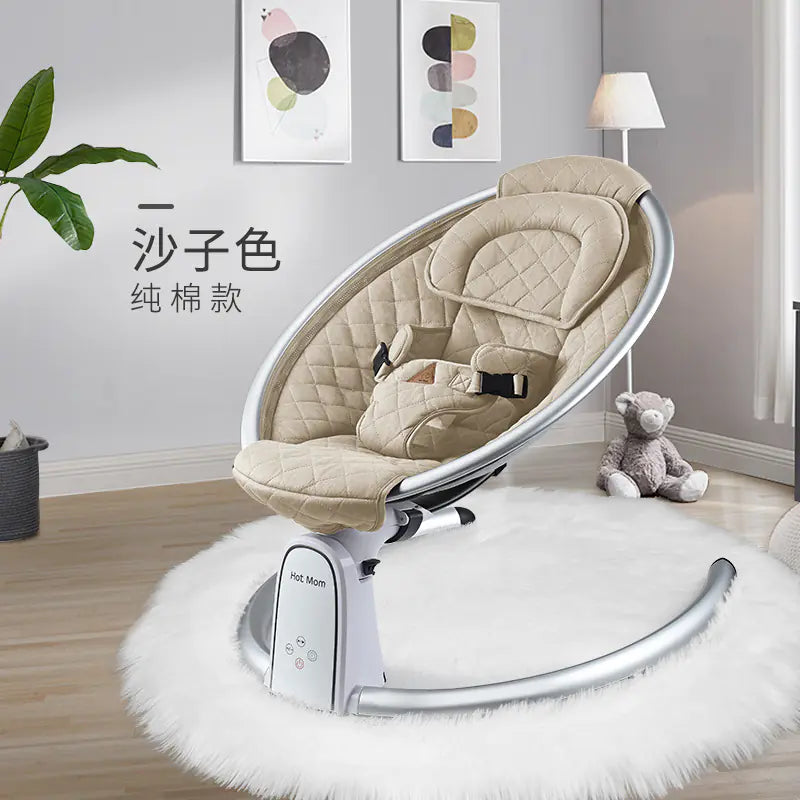 Style Loft Collection Rock Me Gently Electric Newborn and Infant Cradle