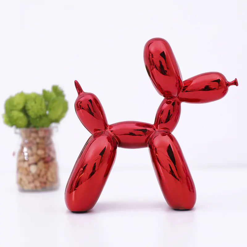 Style Loft Collection Clown Dog Balloon Figurine