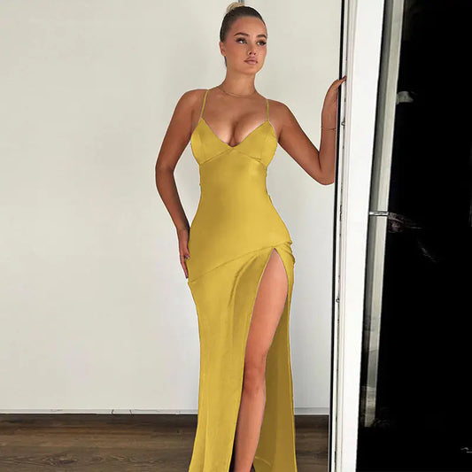 Style Loft Collection Nightlife in Monaco V-Neck Backless Dress