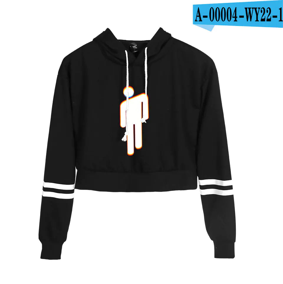 Style Loft Collection I'm Good In the Streets Hoodie Crop Top