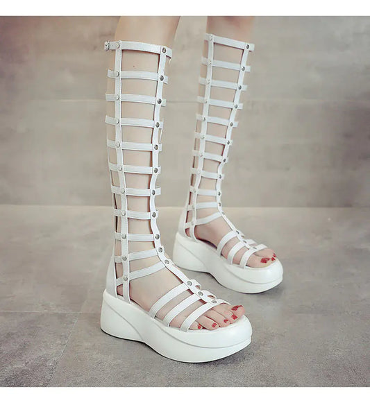 Style Loft Collection Busan Thick Heel Platform Sandals