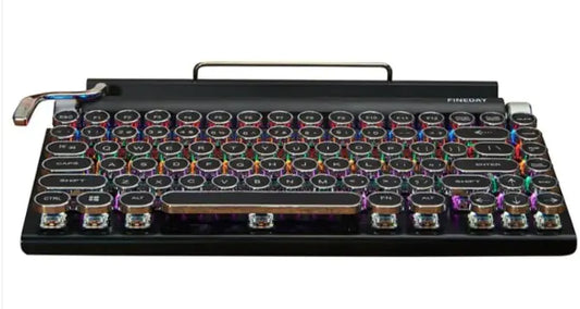 Style Loft Collection CyberStyle Vintage Mechanical Typewriter Keyboard
