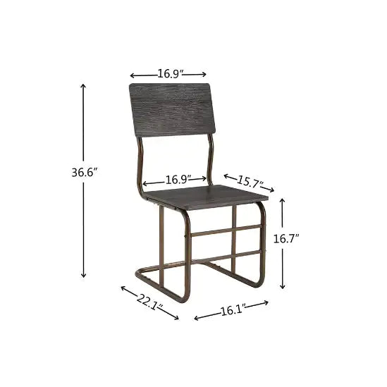Style Loft Collection 5-piece Modern Dining Table Set