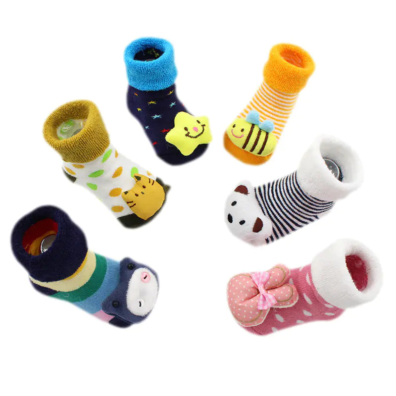 Style Loft Collection OwlStep Non-Slip Socks
