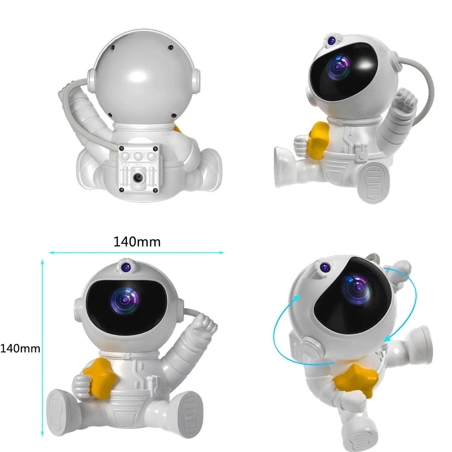 Style Loft Collection Starry Sky Astronaut Projection Lamp