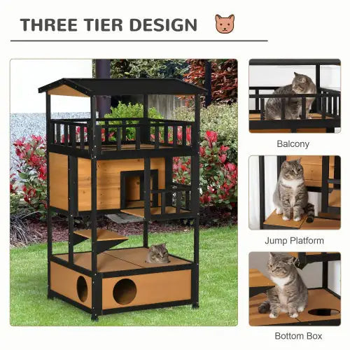 Style Loft Collection Outdoor Cat House