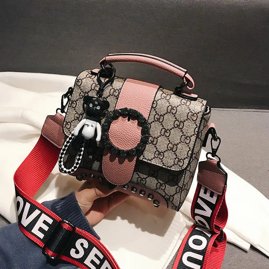 Style Loft Collection Studded Archeology Crossbody Shoulder Bag