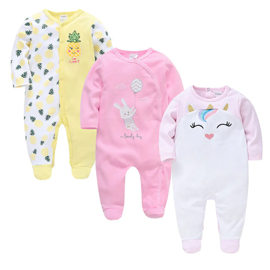 Style Loft Collection BabyStyle Charlette Haute 3-Piece Long Sleeve Onesies