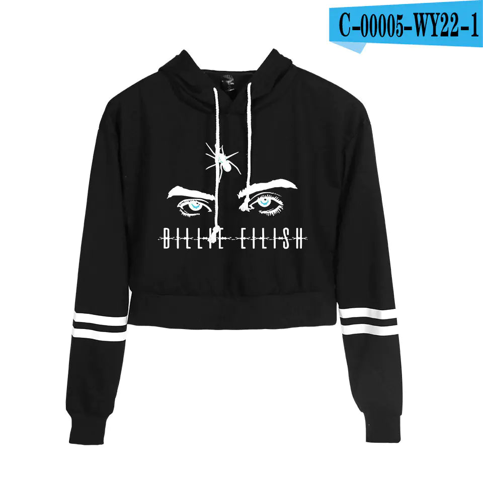 Style Loft Collection I'm Good In the Streets Hoodie Crop Top