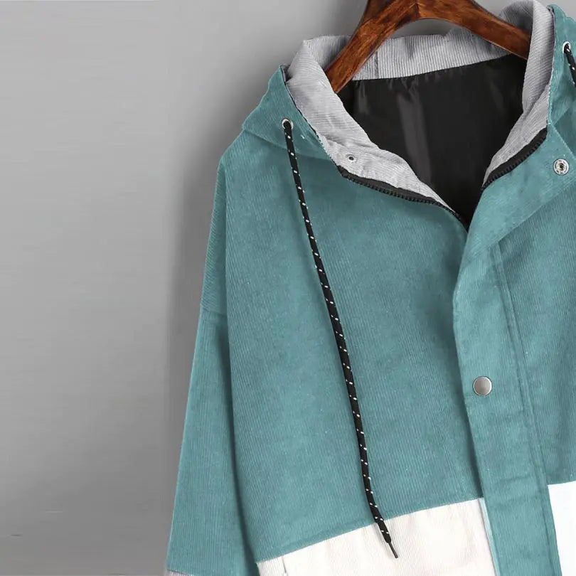 Style Loft Collection Unisex Oversized Corduroy Hoodie