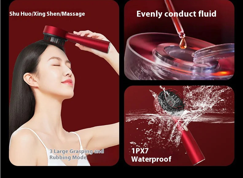Style Loft Collection Red Light Therapy Hair Growth Massaging Comb