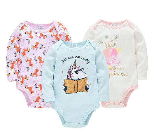 Style Loft Collection BabyStyle Amelie du Nord Long Sleeve Bodysuit 3-Piece Set