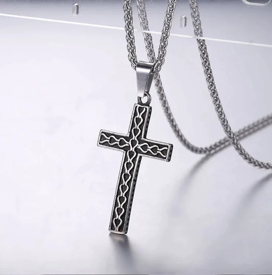 Style Loft Collection Vaelisse Stainless Steel Cross Necklace