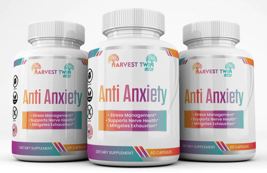 Style Loft Collection Anti-Anxiety Supplement for Stress Reduction, Cortisol Levels, Relaxation, and Mood Balance