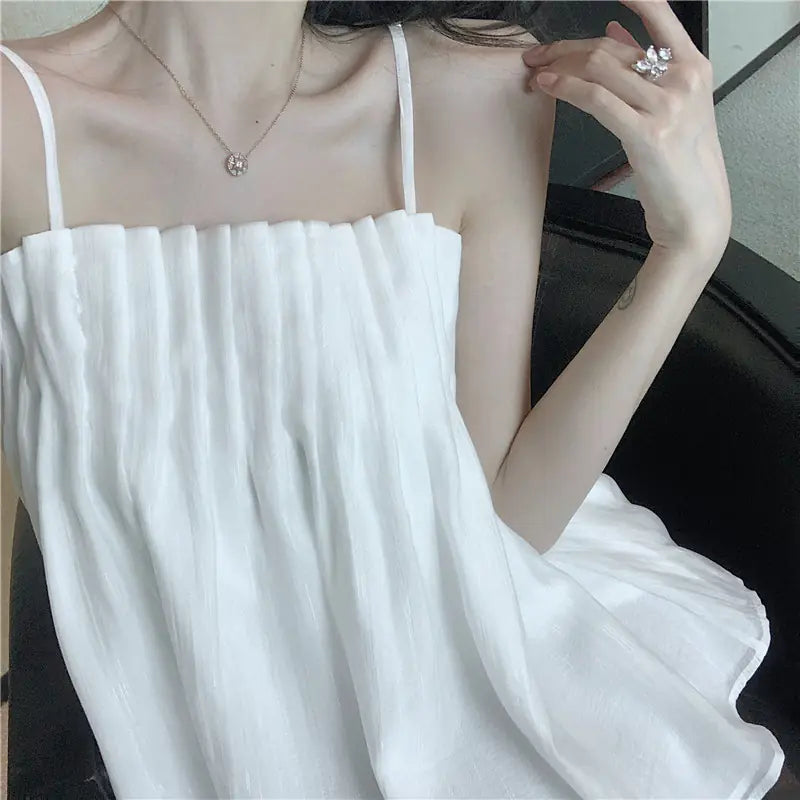 Style Loft Collection Off-Shoulder Pleated Top